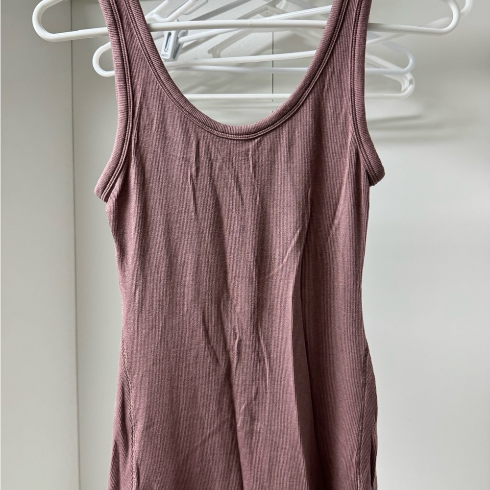Lululemon Hold Tight Scoop Neck Tank Top - Twilight Rose Sz 4 - Picture 3 of 5